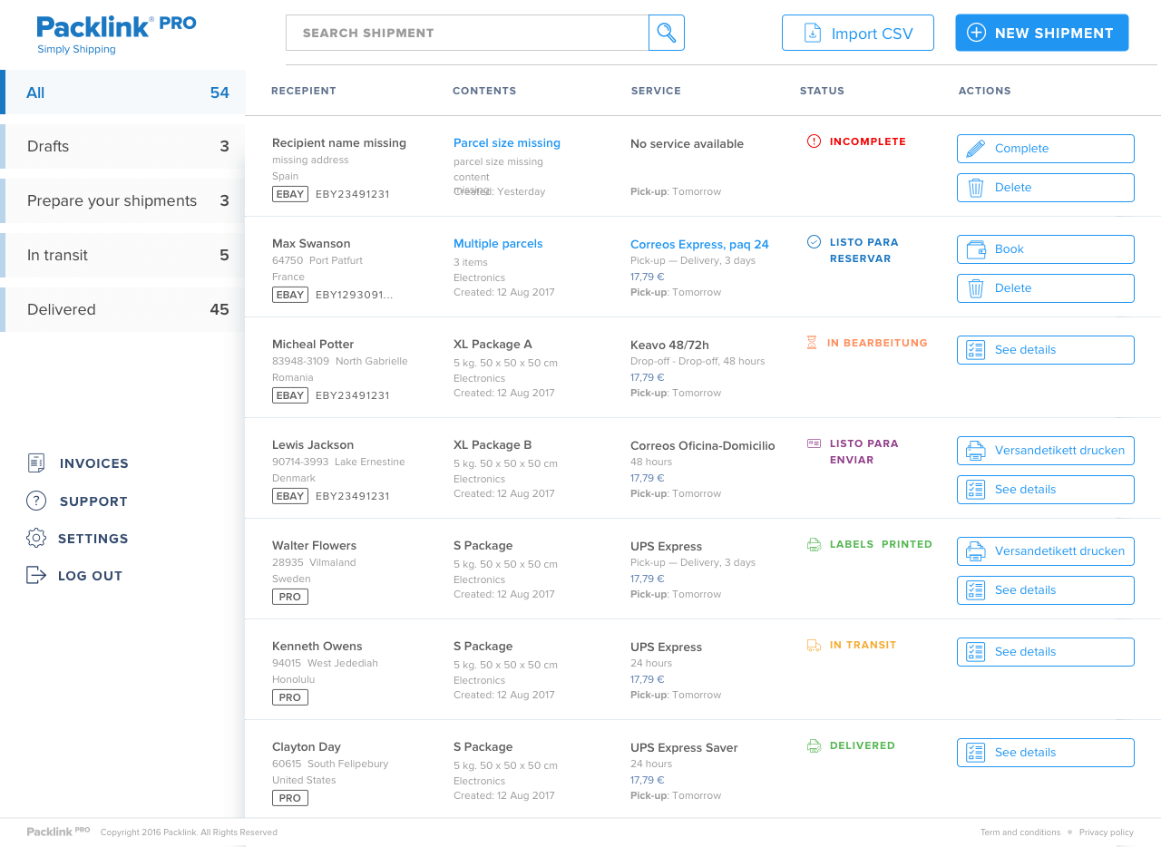 The intermediate table view version